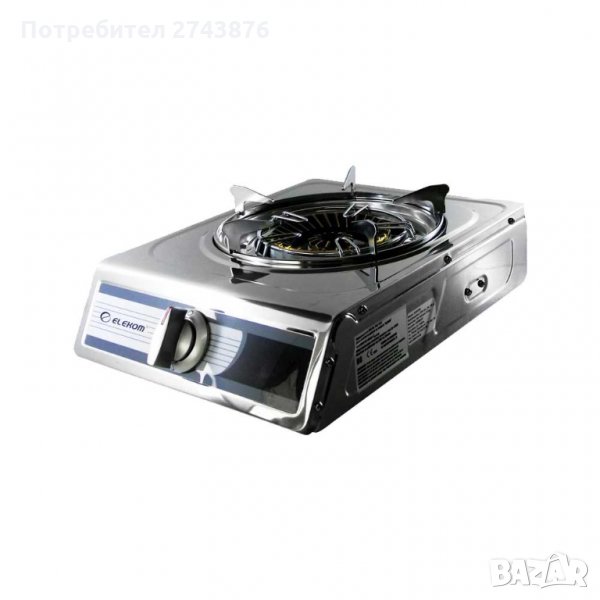 Единичен газов котлон без защита  за употреба на открити места ELEKOM В-1, снимка 1