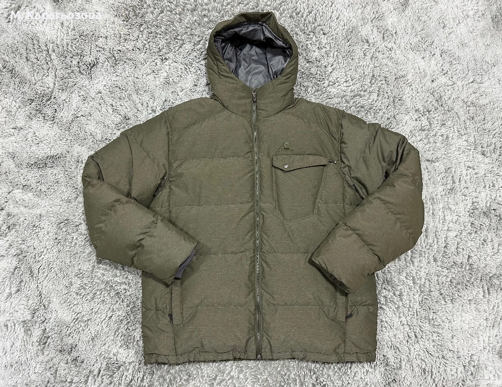 Пухено яке Salomon Down Hooded Jacket, Размер XXL, снимка 1