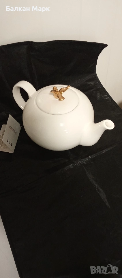 Чайник Freedom Bird – Pols Potten | Порцелан | Транспортен дефект, снимка 1