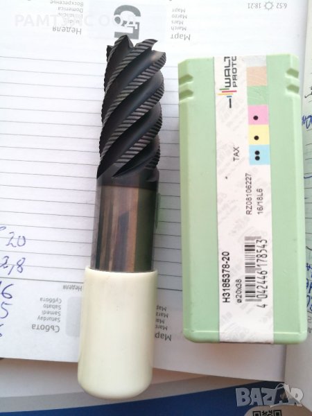 Високопроизводителна твърдосплавна фреза WALTER и WNT, снимка 1