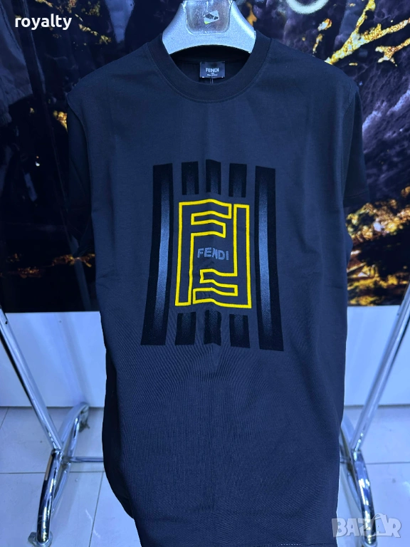 Fendi Мъжка Нова Тениска Реални Снимки , снимка 1