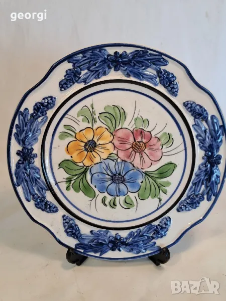 декоративна керамична чиния за стена 25/2, снимка 1