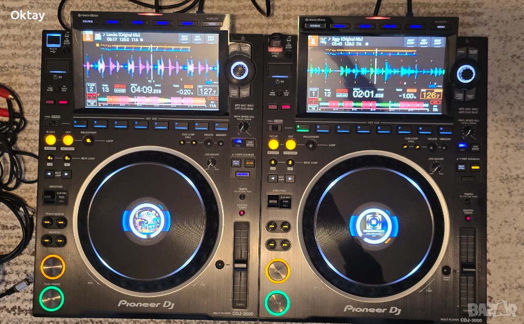2x Pioneer CDJ-3000 с чанти UDG +1tb ssd, снимка 1