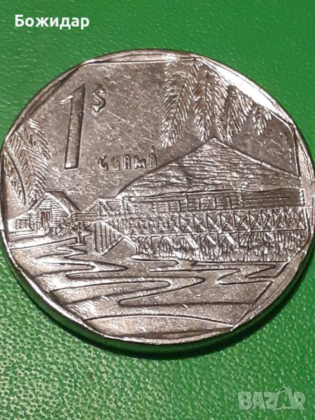 1 ПЕСО 2000г. КУБА. Конвертибилно., снимка 1