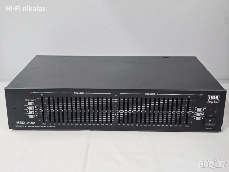 EQ стерео еквалайзер IMG stage line MEQ-2152, снимка 1