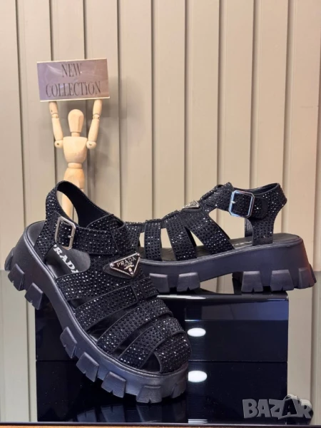 сандали prada с камъни , снимка 1