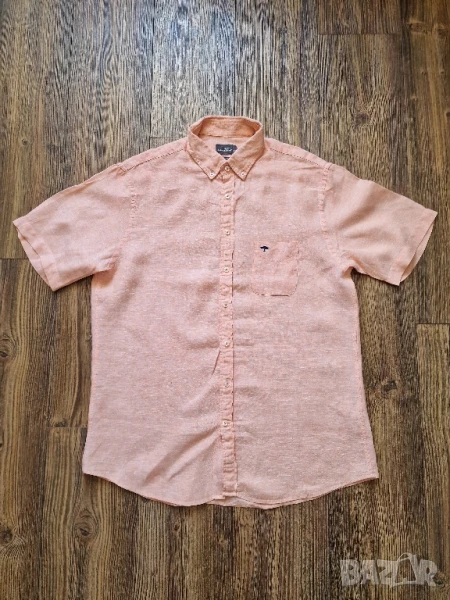 Страхотна мъжка ленена риза FYNCH HATTON размер L   , 100% лен , снимка 1