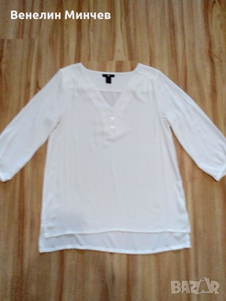 Дамска бяла блуза, снимка 1
