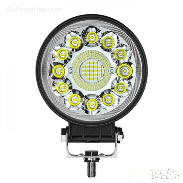 Диоден халоген Automat, Универсален, Алуминий, IP67, 12V - 24V, 30W, 3000K, 2629, Черен, снимка 1