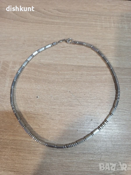 Стоманено колие/синджир."Fossil", снимка 1