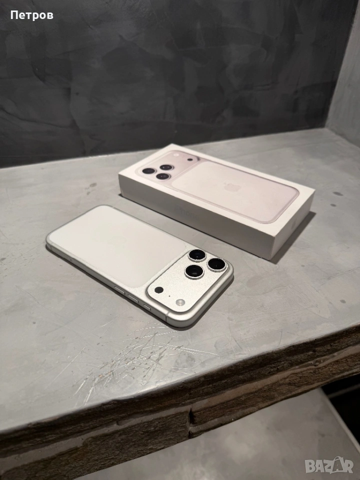 КАТО ЧИСТО НОВ Iphone 17 Pro Max Silver , снимка 1