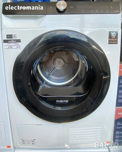 сушилня с термопомпа Samsung SmartThings DV95T5240AE 9кг, снимка 1