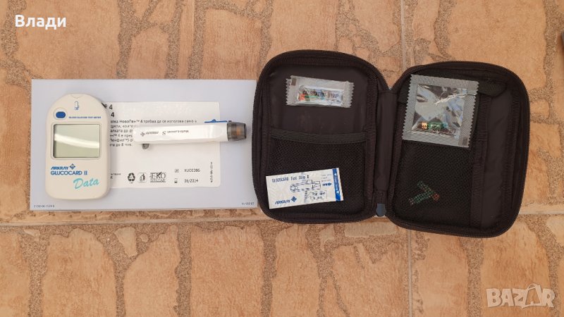 Глюкомер Glucocard II Data, снимка 1