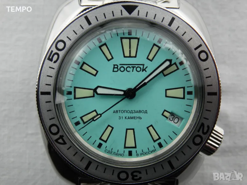 ВОСТОК АМФИБИЯ АВТОМАТИЧЕН-"TIFFANY" ref: 70088В, снимка 1