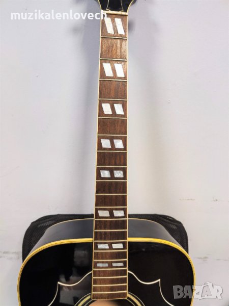 Aria 9400 Custom Acoustic Guitar (Made In Japan) All Solid Woods Маркова Японска акустична китара, снимка 1