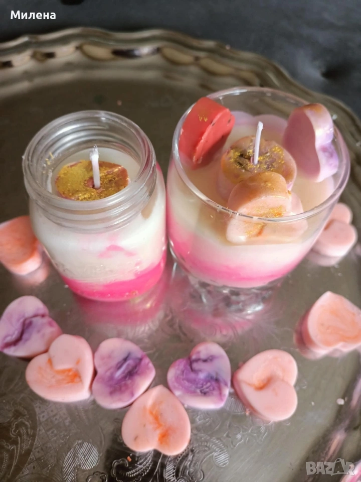 Ръчно изработени свещи, снимка 1