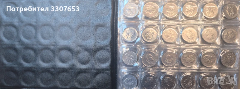 монети 2 Държави 210 бр, снимка 1