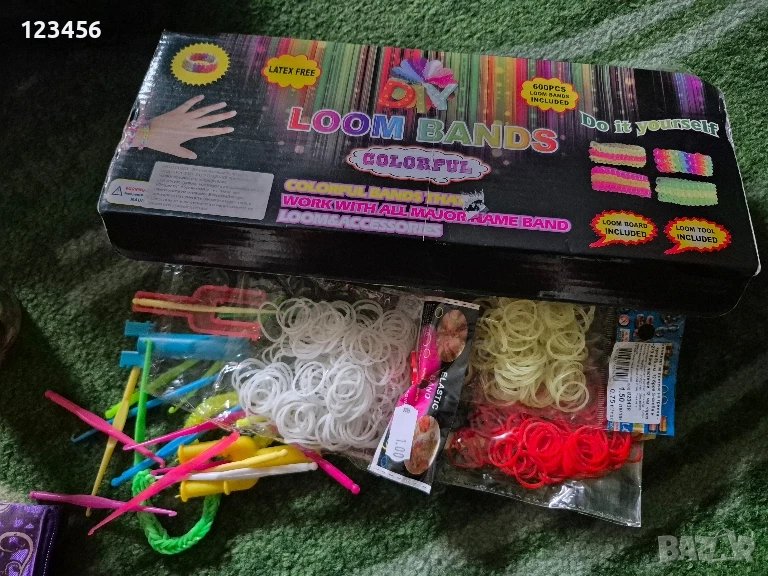 Комплект за правене на гривнички, снимка 1