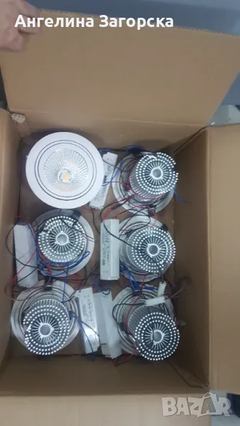 Лед луни за вграждане с променлив ъгъл , снимка 1