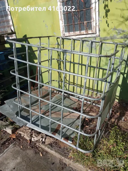 Решетка за съд за 1000 лит, снимка 1