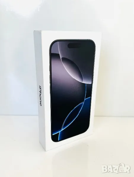 НОВ! iPhone 16 Pro 1TB Black Titanium ГАРАНЦИЯ!, снимка 1