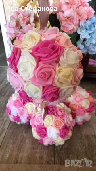 Романтични топки от рози подходящи за влюбените и всякакъв повод, снимка 1