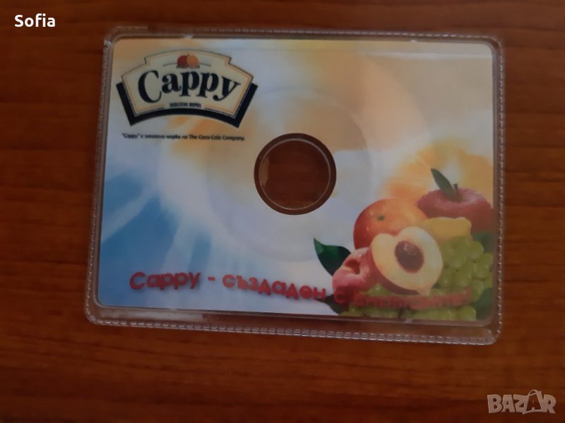 Кока Кола колекции/Coca-Cola: CAPPY mini disk - мини диск СД 90те, снимка 1