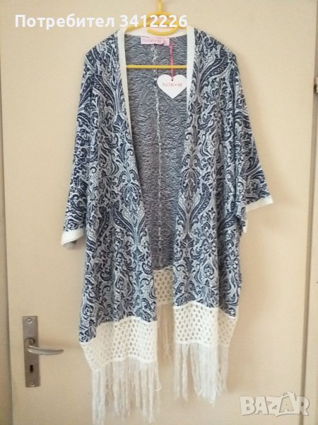 Дамска жилетка тип наметка Bon Prix L / XL / 2XL, снимка 1