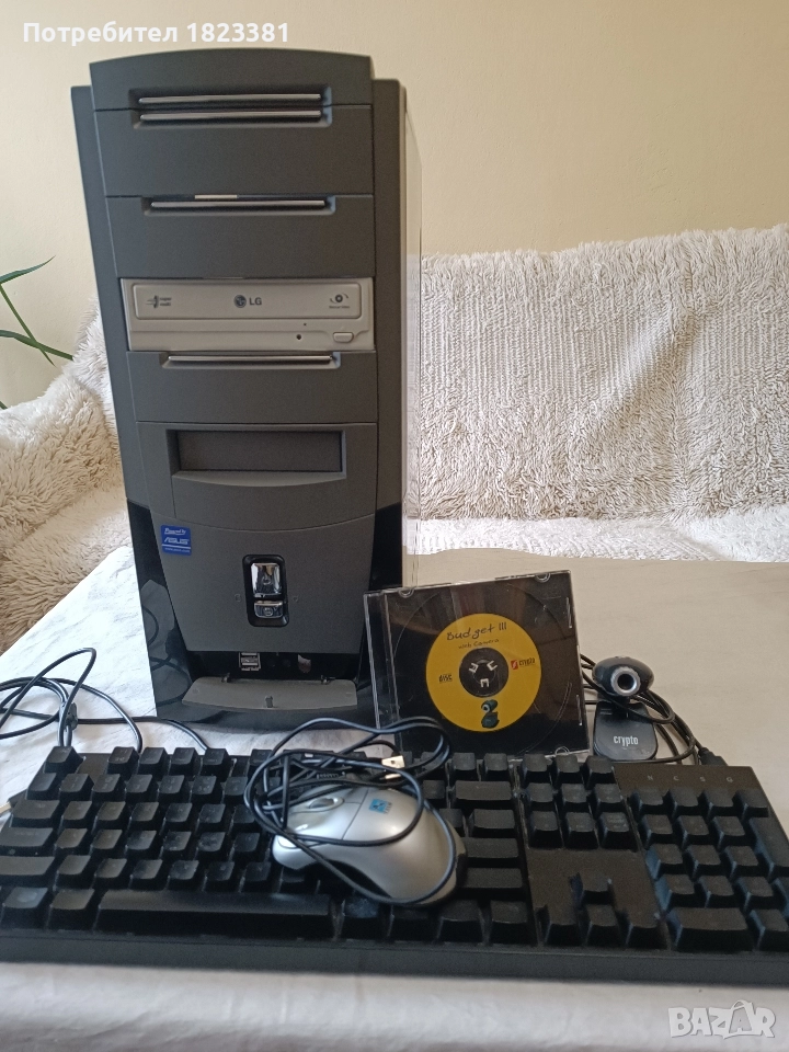 Настолен компютър с платка за видео наблюдение, снимка 1