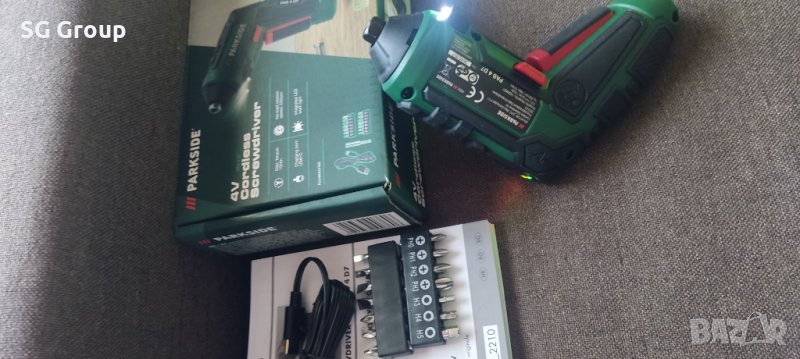 Професионален акумулаторен Li-On винтовет/отверткс PARKSIDE, снимка 1