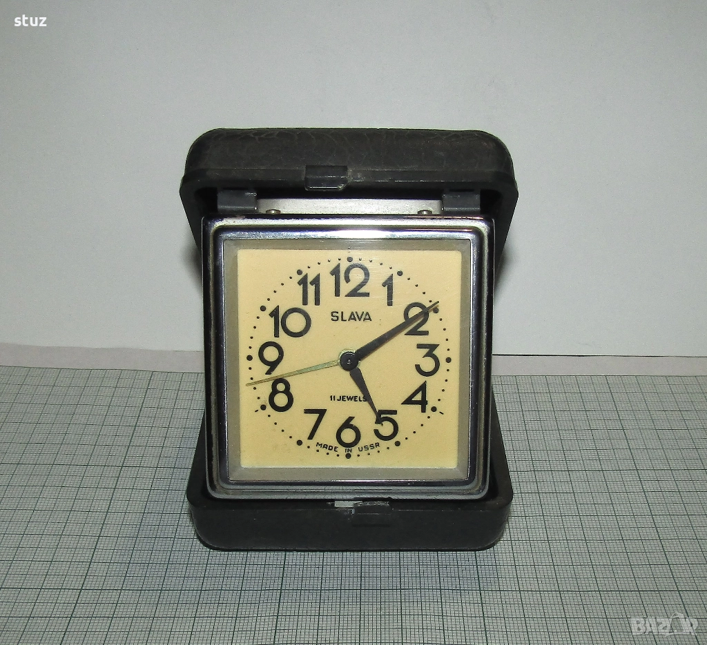 Будилник Слава "Табакера", туристически, снимка 1