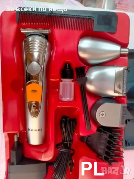 Комплект за подстригване 7 в 1 Kemei KM-580A – Мултифункционално решение за стил и грижа Код P359, снимка 1