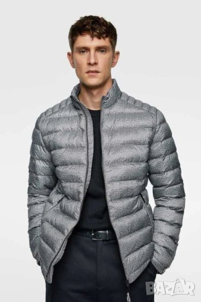 Мъжко леко яке с термоизолация Zara, Comfortemp, Сиво, XL, снимка 1
