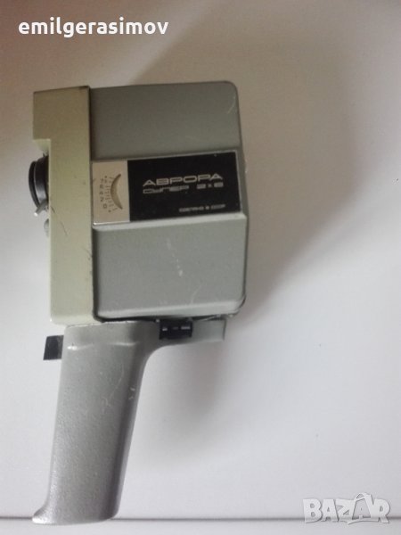 Две кинокамери , стереоскоп , ринг с диапозитиви., снимка 1