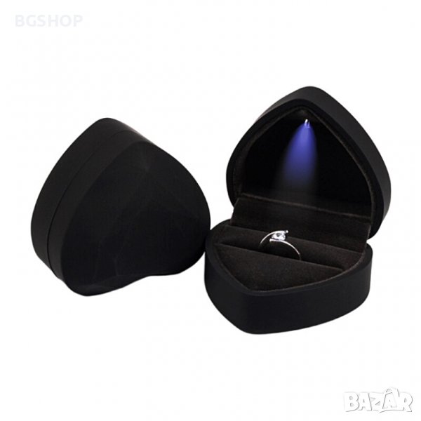 Кутия за Сватбен / Годежен пръстен - Black, снимка 1