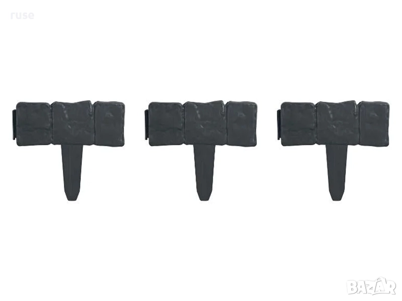 НОВИ! Забождаща се ограда за лехи 2,5 метра, снимка 1