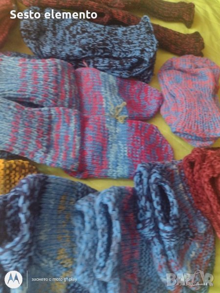  ръчна изработка топли Вълнени чорапи и терлици от велдо , снимка 1
