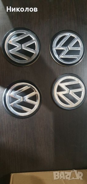 Метални стикери vw метални капачки vw лого , снимка 1