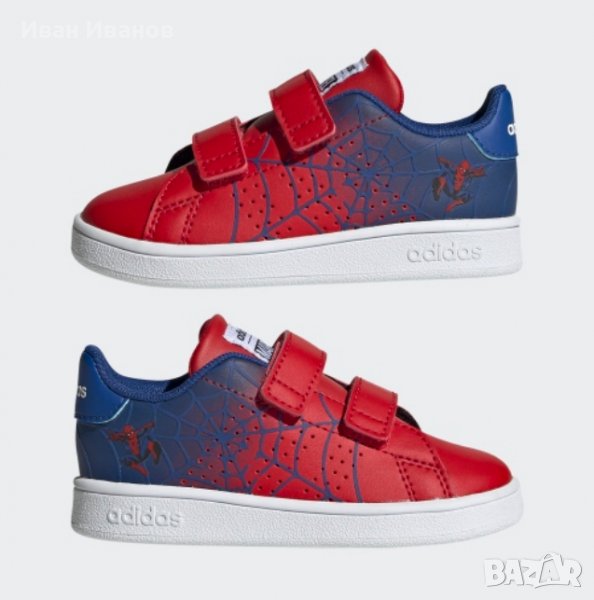 Спайдермен МАРАТОНКИ ADIDAS ADVANTAGE I  SpiderMan/ Marvel номер 22 , снимка 1