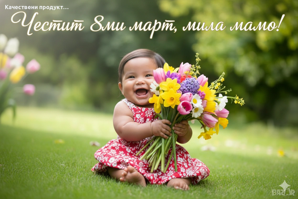 Персонализирана снимка за 8-ми март , снимка 1