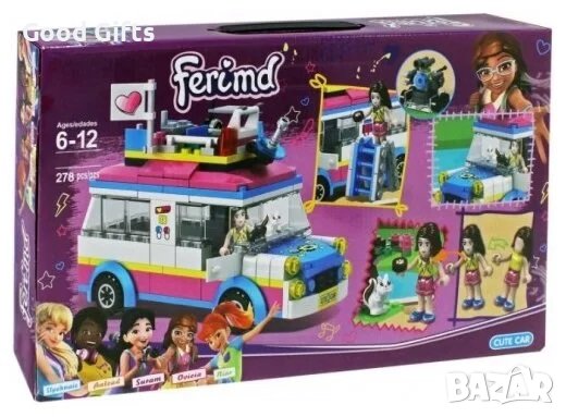 Конструктор Приятели , 278 части, снимка 1