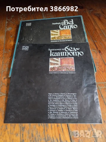 (Balkan Ton) 5 Стари Грамофонни Плочи:(Analogia de Belcanto), снимка 9 - Грамофонни плочи - 51136837