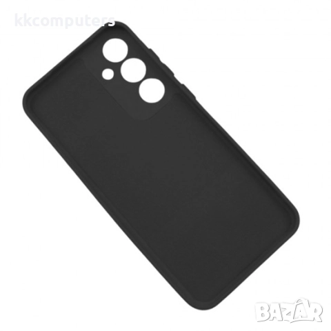 Силиконов кейс bSmart Silicone Soft Cover, За Samsung Galaxy S25 FE, Черен и Протектор, снимка 3 - Резервни части за телефони - 51921950