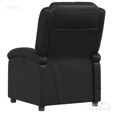 vidaXL Масажен наклоняем стол, черен, изкуствена кожа, снимка 7 - Дивани и мека мебел - 56147458