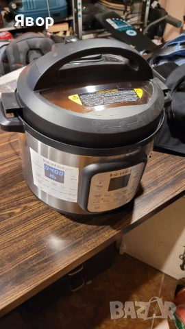 Instant Pot DUO CRISP + AIR FRYER мултикукър с еър фрайър- чисто нов- 8 литра, снимка 5 - Мултикукъри - 52944456