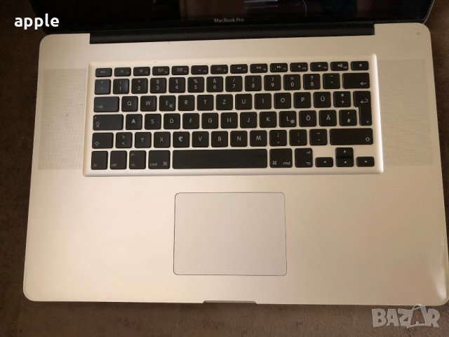 17" MacBook Pro А1297 (2009- 2011)-На части, снимка 3 - Лаптопи за дома - 30021259