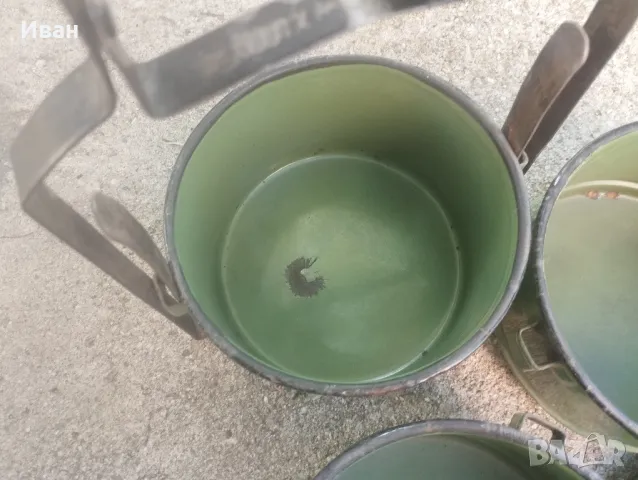 Соц емайлирани съдове за храна , снимка 8 - Антикварни и старинни предмети - 50295707