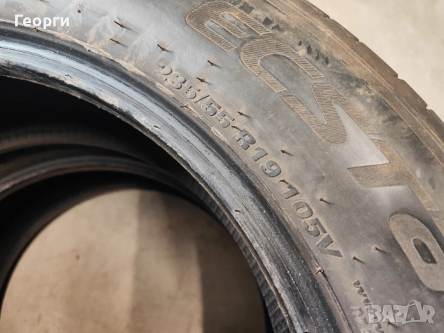 2бр.летни гуми 235/55/19 Kumho, снимка 6 - Гуми и джанти - 53931072