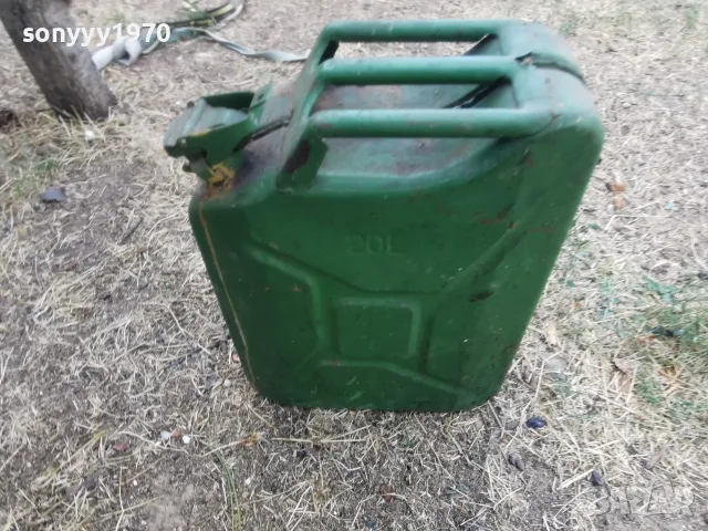 20L МЕТАЛНА СТАРА ТУБА ОТ СОЦА 2309261736L2, снимка 8 - Аксесоари и консумативи - 56199690