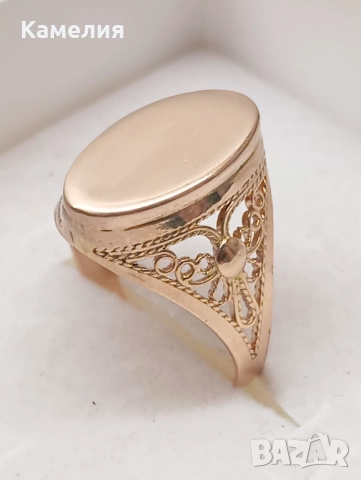 Руско злато , снимка 8 - Пръстени - 52252899